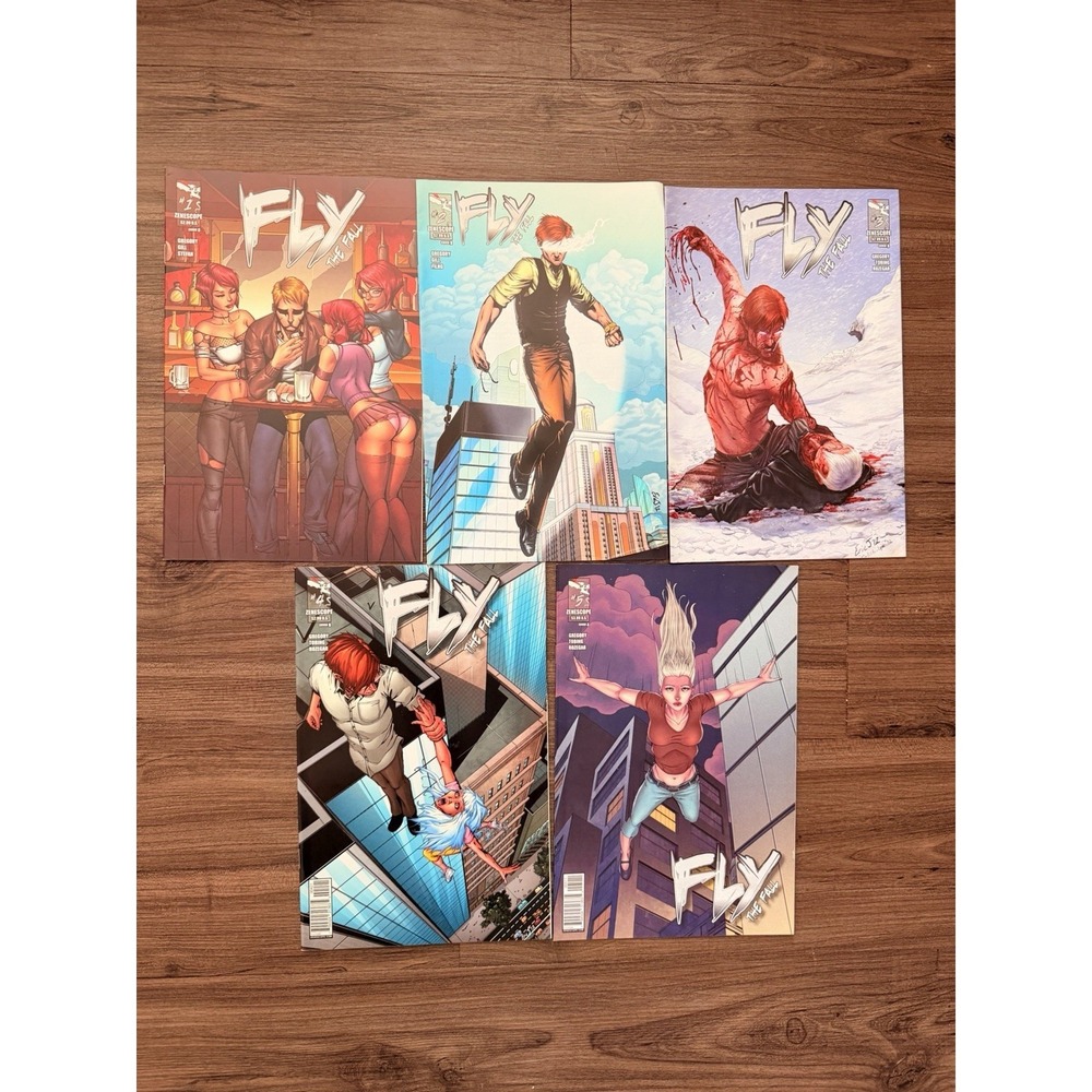 Fly: The Fall #1–5 Complete Set (2012)‎ Zenescope Comics Raven Gregory VG